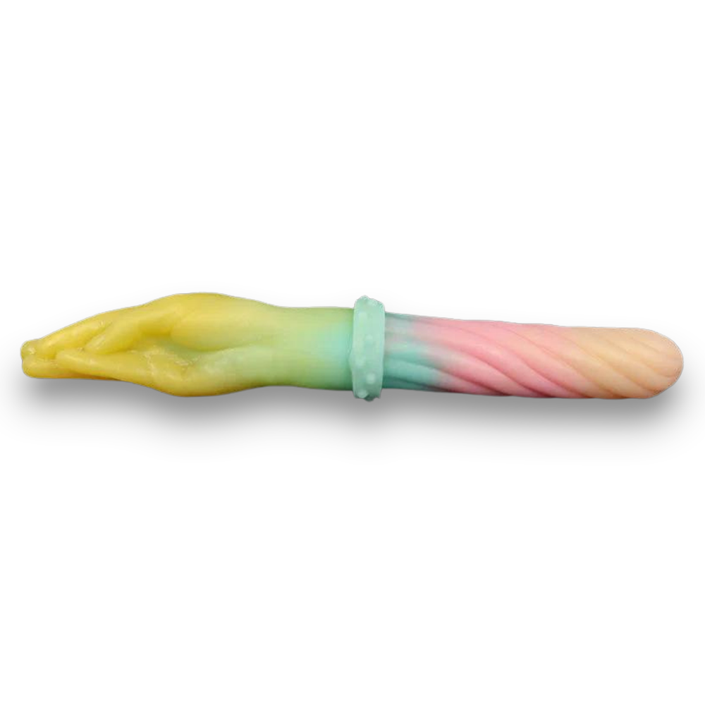 Hand & Spiral Double Ended Dildo – Just Dildos Australia