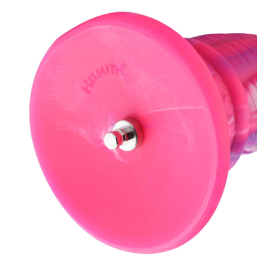 Hismith Scaled Pink Dildo - 8 Inches