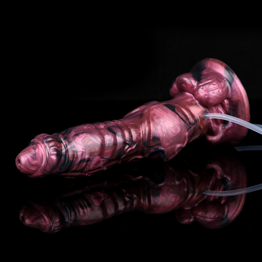 Inflatable Squirting Dildo - Eclipse Wolf