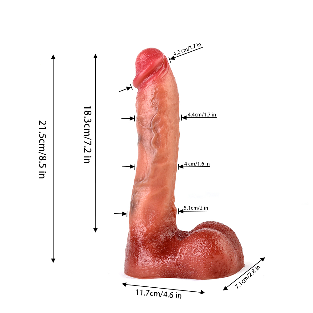 "Ryker" Realistic Dildo - 8 Inches
