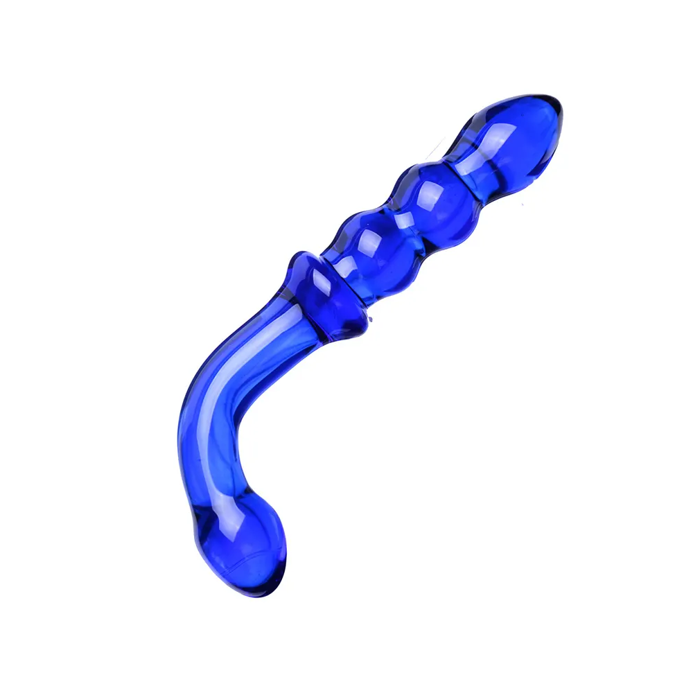 Big Bead Glass Dildo - 6 Inches