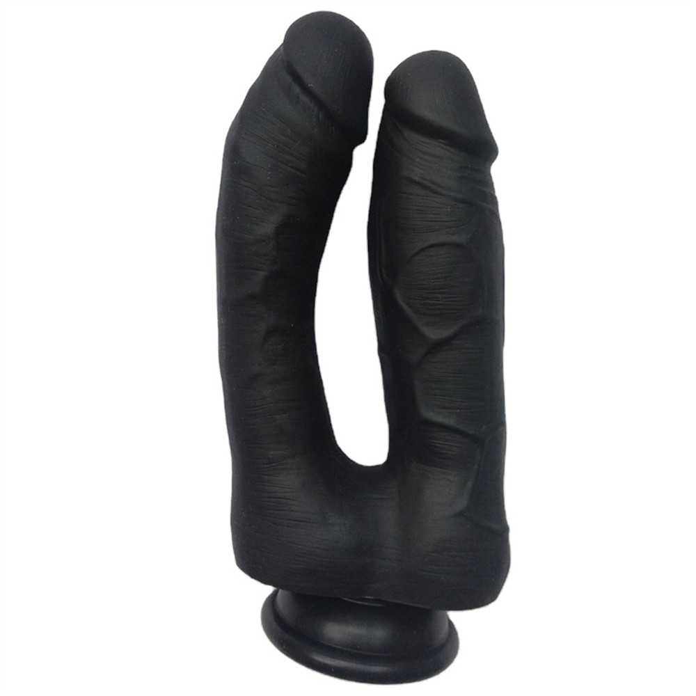 Classic Double Penetration Dildo - Black