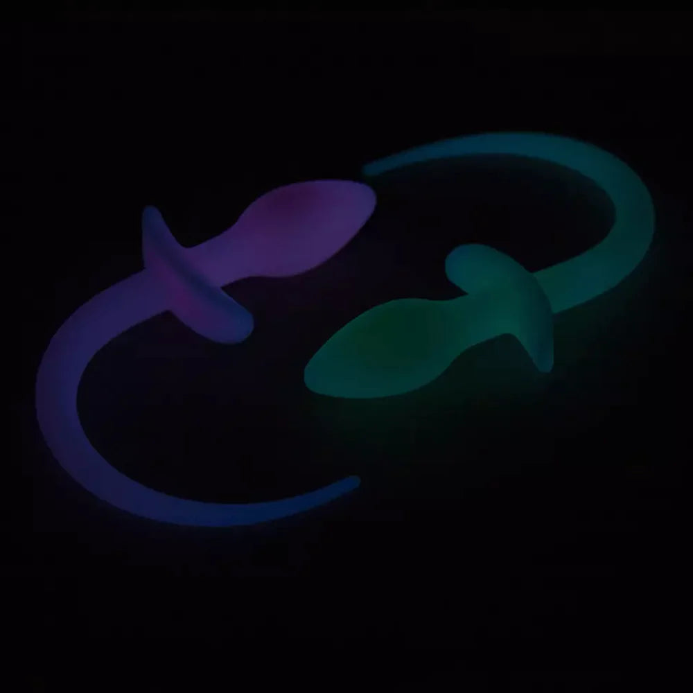 Glowing Tail Butt Plug