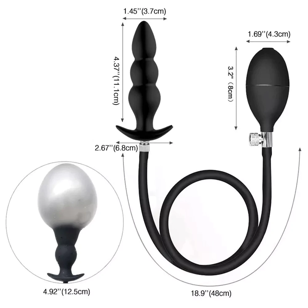 Inflatable Butt Plug