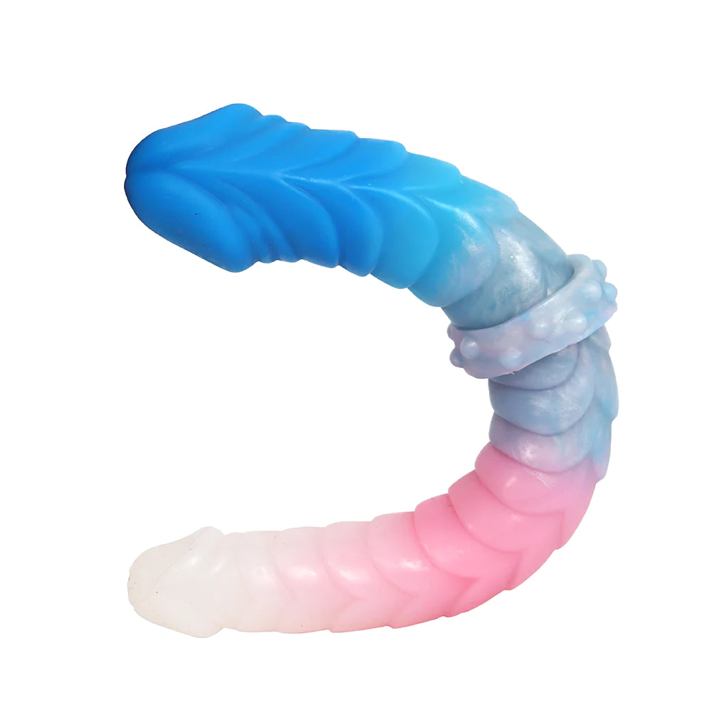 Ribbed Double Ended Dildo