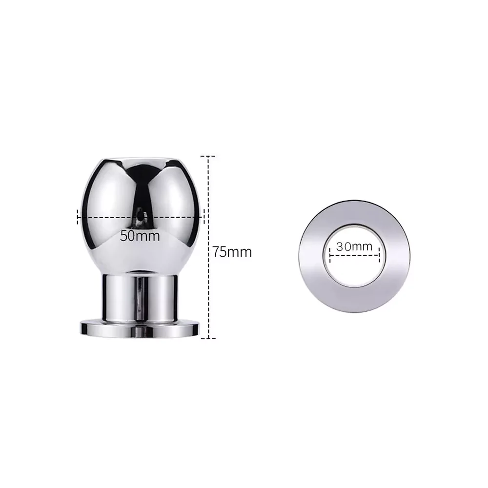 Hollow Stainless Steel Butt Plug