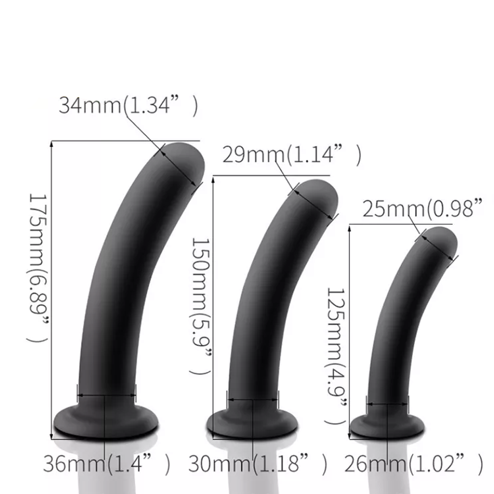 Curved Silicone Dildo