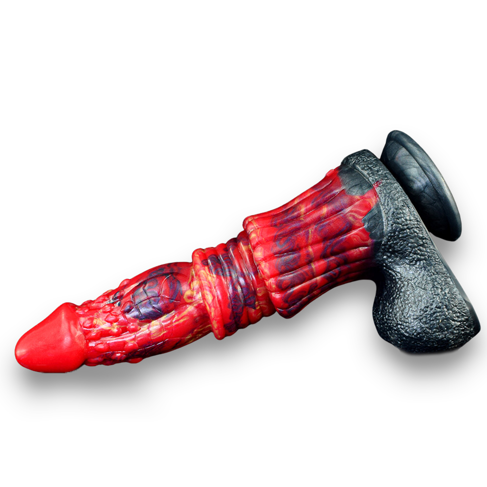 Fire Dragon Dildo - 9 Inches