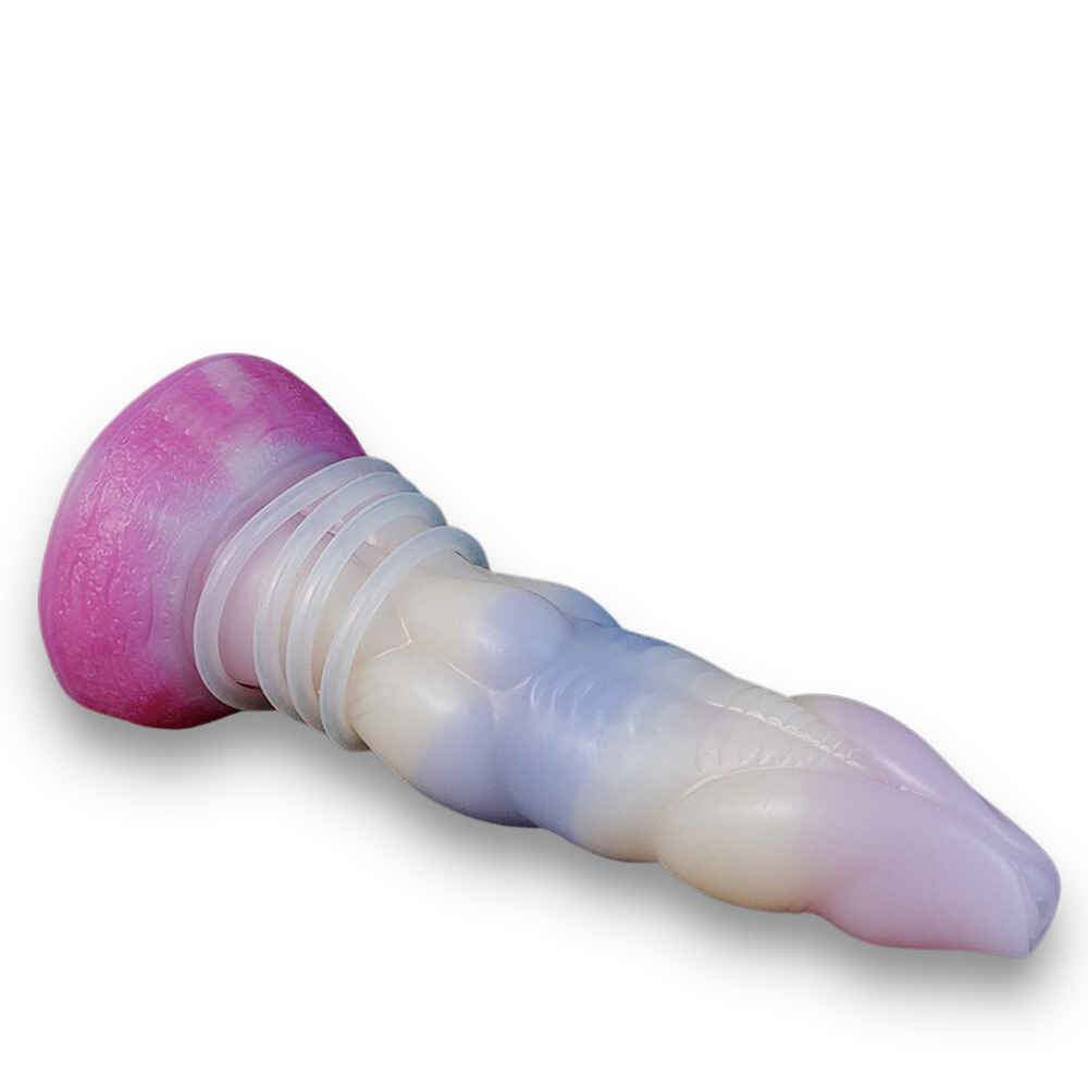 Gilled Squirting Dildo - 6 Inches