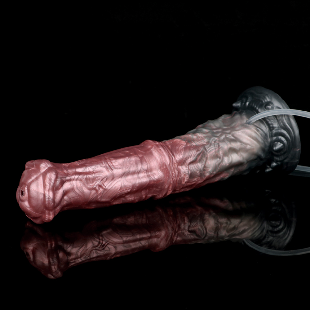 Inflatable Squirting Dildo - Midnight Centaur