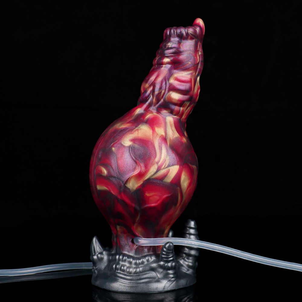 Inflatable Squirting Dildo - Molten Wolf