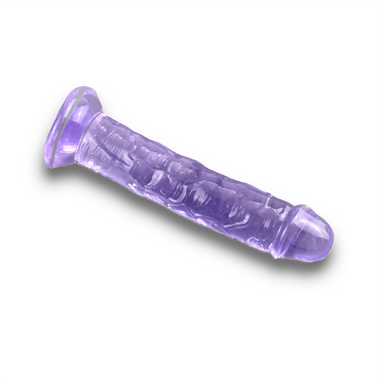 Soft Jelly Dildo - Purple