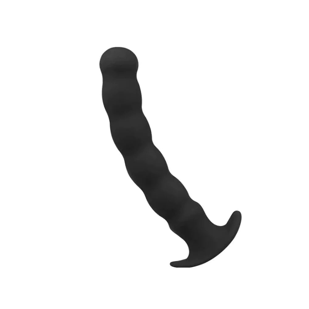 Silicone Beaded Dildo